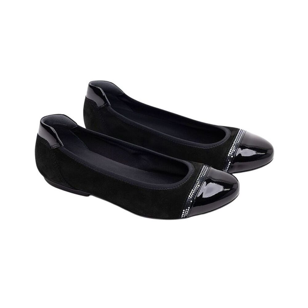 Hogan Sequined Leather Pump, Black